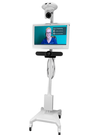 MedSitter_Night Vision Cart_Patient Sitter on Screen